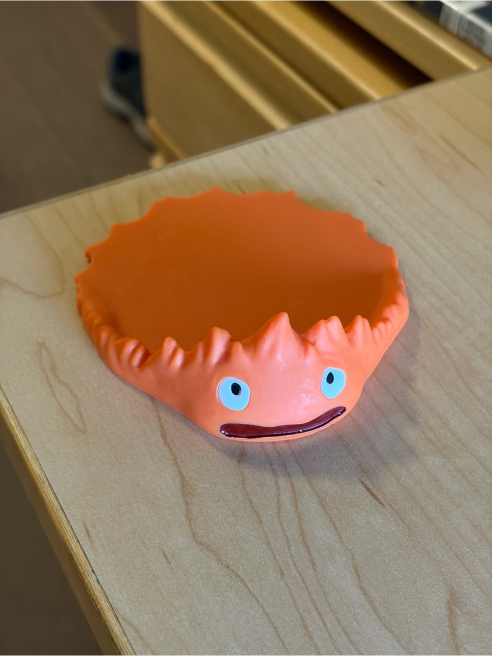 Japan Exclusive Studio Ghibli Howl’s Moving Castle Calcifer Silicon Coaster